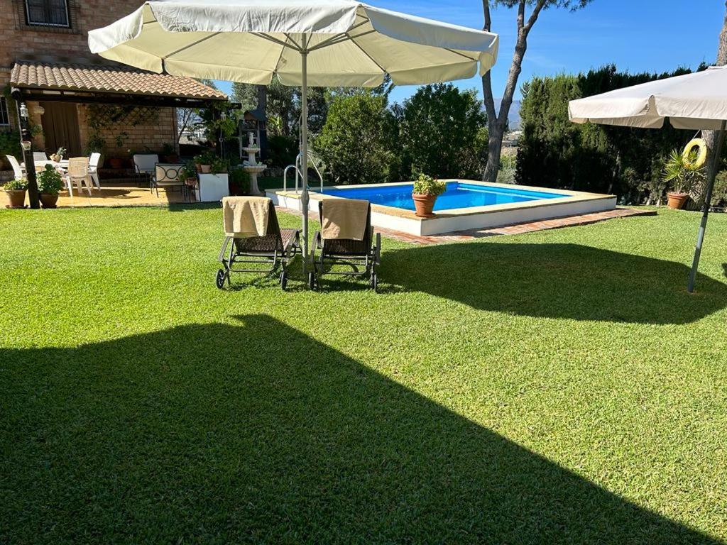 Casa Rural Cupiana Piscina Privada Málaga Kültér fotó